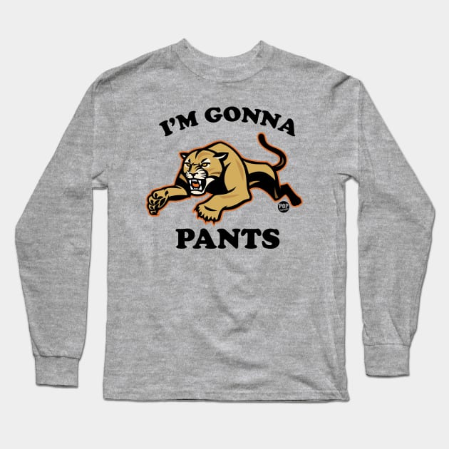 PUMA PANTS Long Sleeve T-Shirt by toddgoldmanart